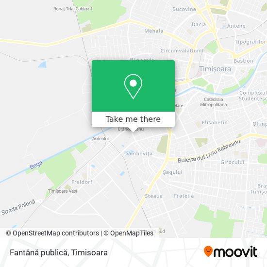 Fantână publică map