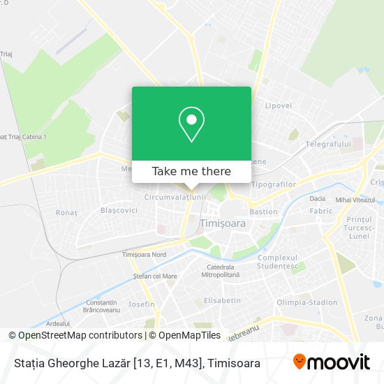 Stația Gheorghe Lazăr [13, E1, M43] map