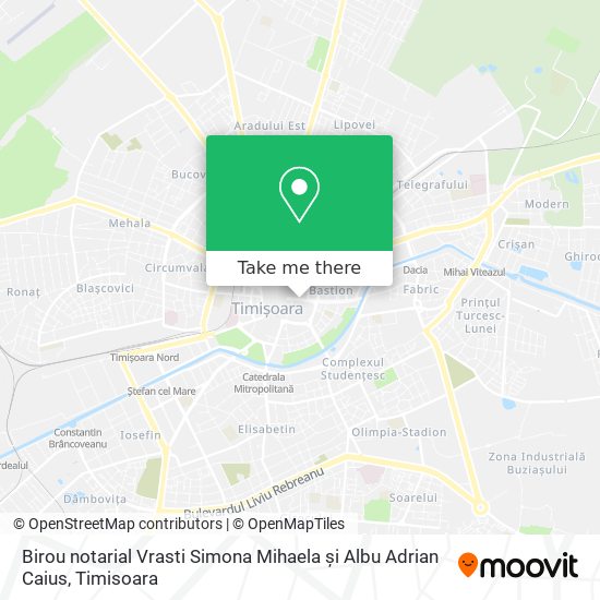 Birou notarial Vrasti Simona Mihaela și Albu Adrian Caius map