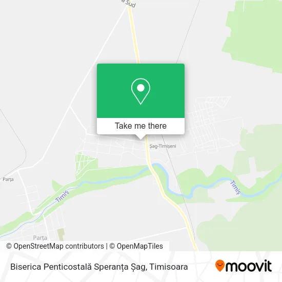 Biserica Penticostală Speranța Șag map