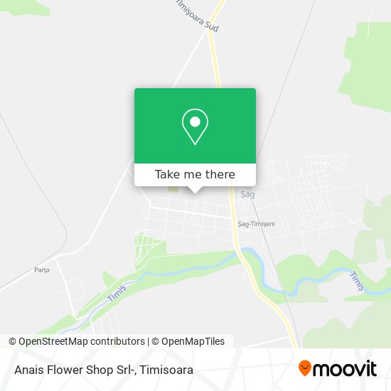 Anais Flower Shop Srl- map