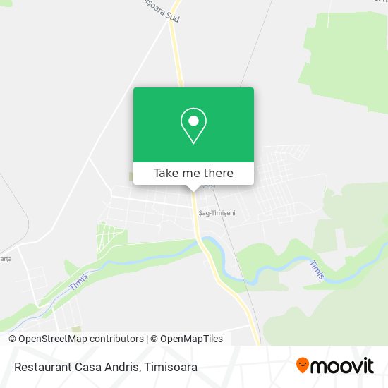 Restaurant Casa Andris map