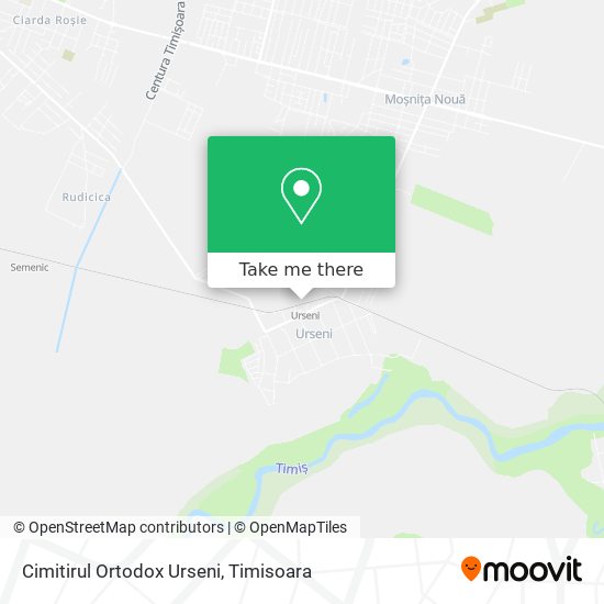 Cimitirul Ortodox Urseni map