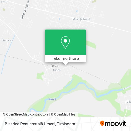 Biserica Penticostală Urseni map