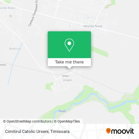 Cimitirul Catolic Urseni map