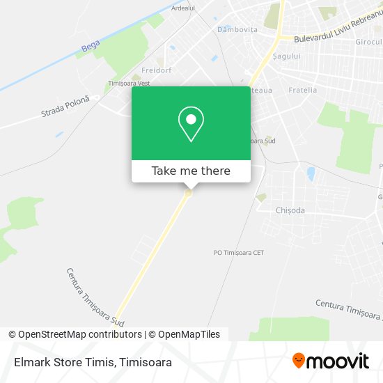 Elmark Store Timis map