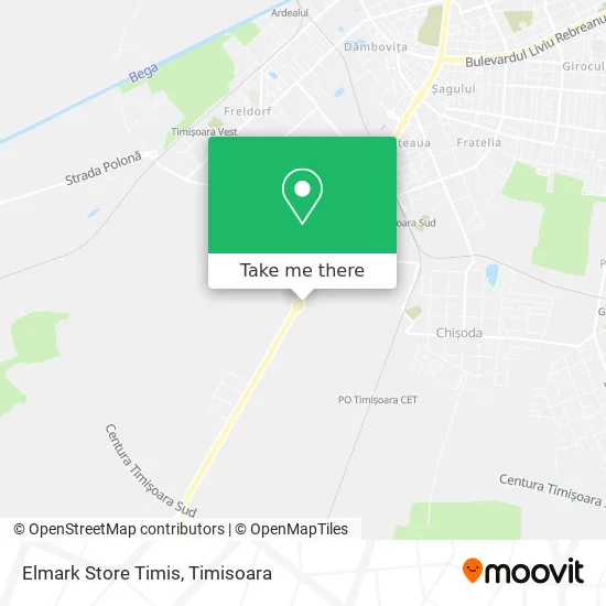 Elmark Store Timis map