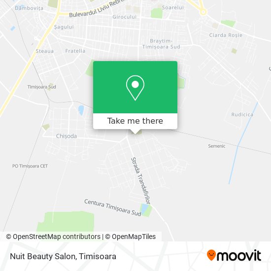 Nuit Beauty Salon map