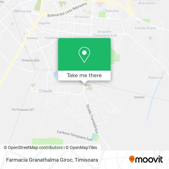 Farmacia Granathalma Giroc map