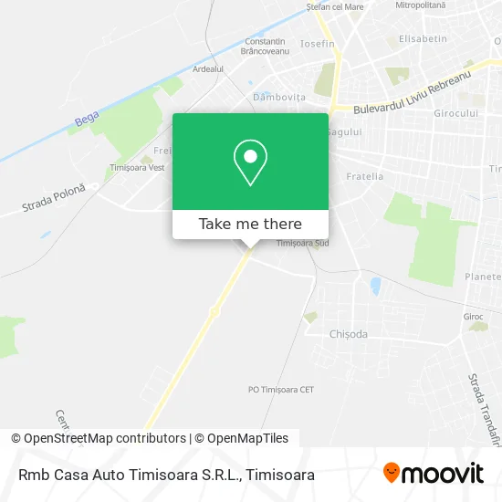 Rmb Casa Auto Timisoara S.R.L. map