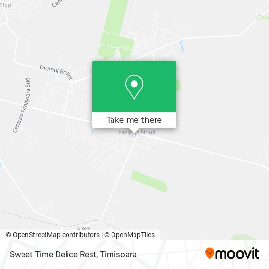 Sweet Time Delice Rest map
