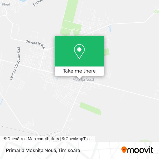 Primăria Moșnița Nouă map