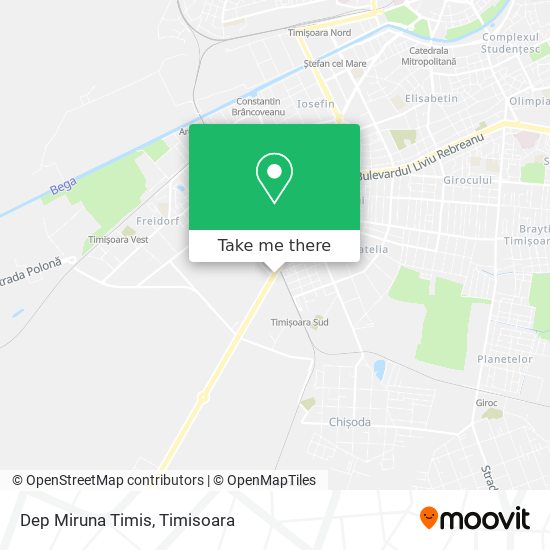 Dep Miruna Timis map