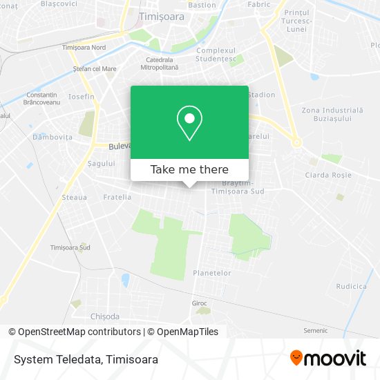 System Teledata map