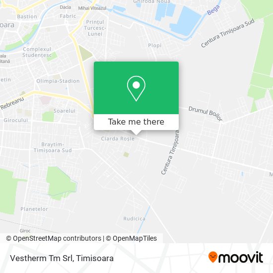 Vestherm Tm Srl map