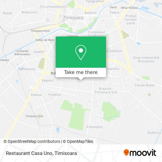 Restaurant Casa Uno map