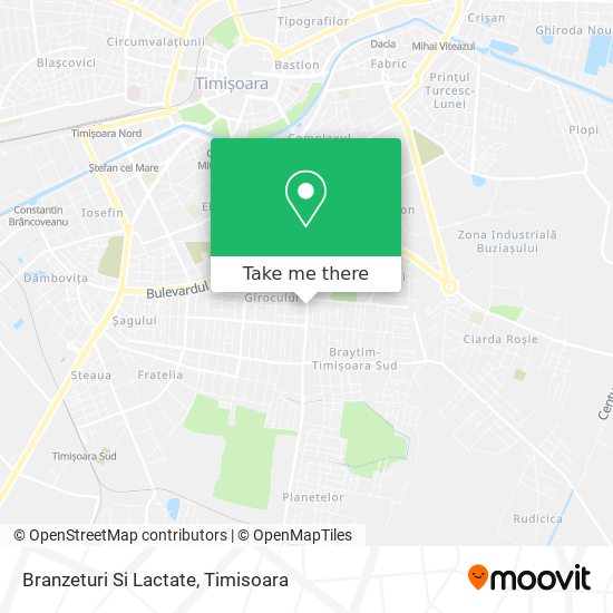 Branzeturi Si Lactate map