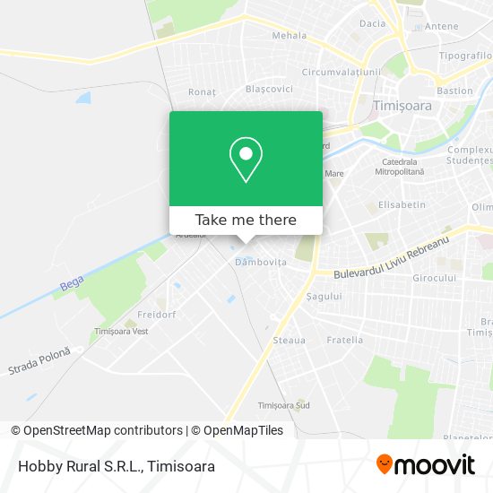 Hobby Rural S.R.L. map