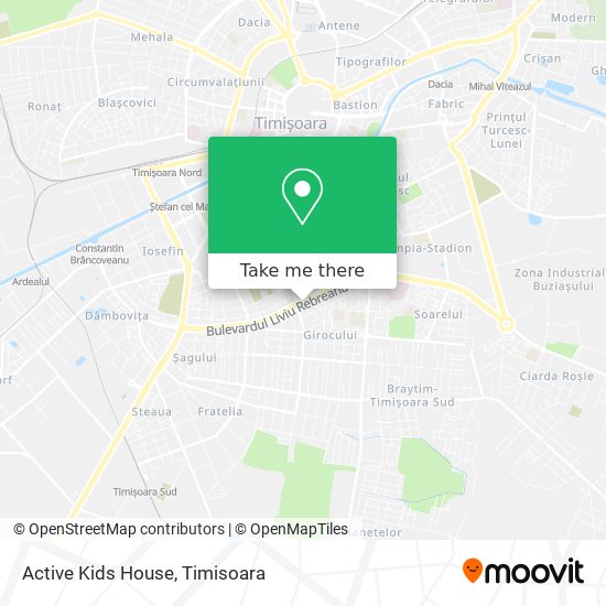Active Kids House map