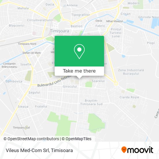 Vileus Med-Com Srl map