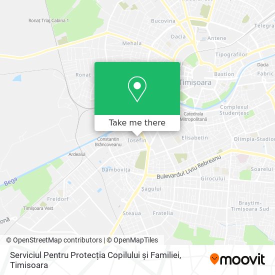Serviciul Pentru Protecția Copilului și Familiei map