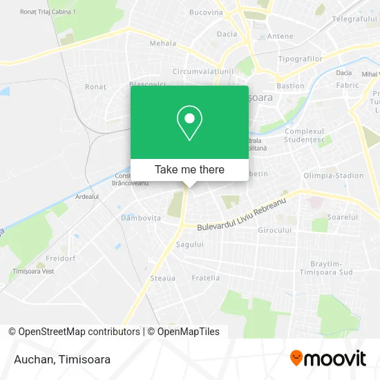 Auchan map
