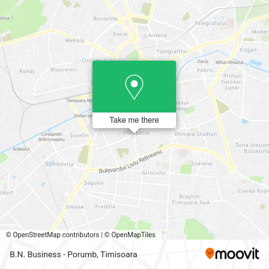 B.N. Business - Porumb map