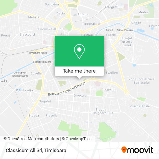 Classicum All Srl map