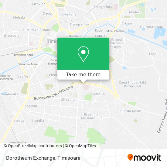Dorotheum Exchange map