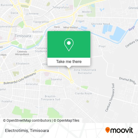 Electrotimiș map