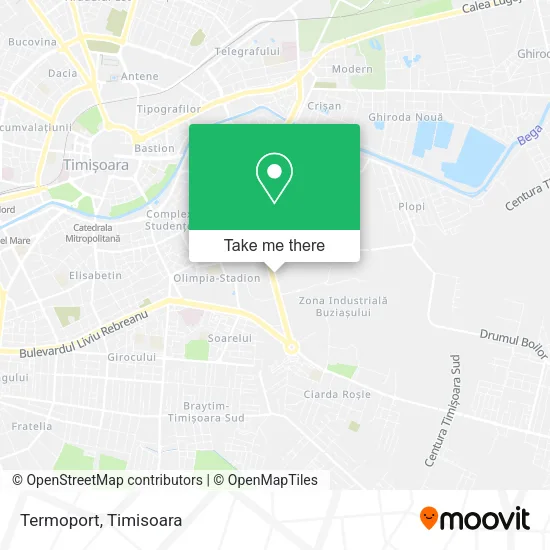 Termoport map
