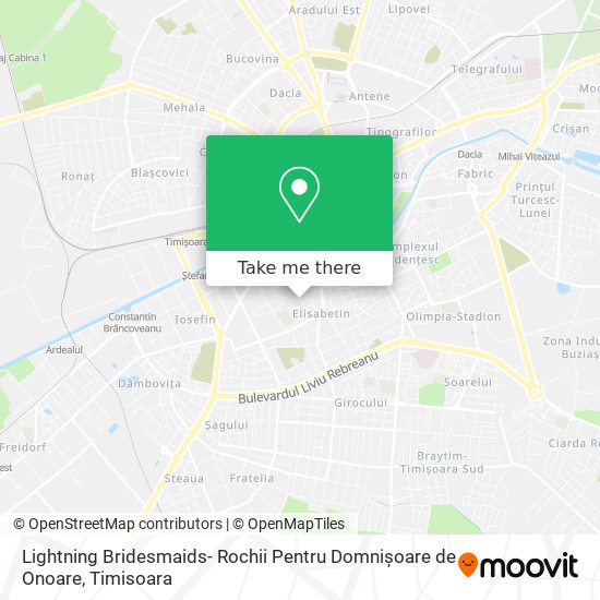 Lightning Bridesmaids- Rochii Pentru Domnișoare de Onoare map