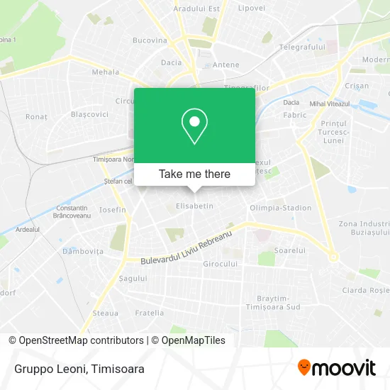 Gruppo Leoni map