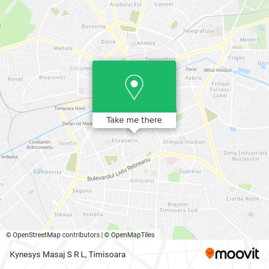 Kynesys Masaj S R L map