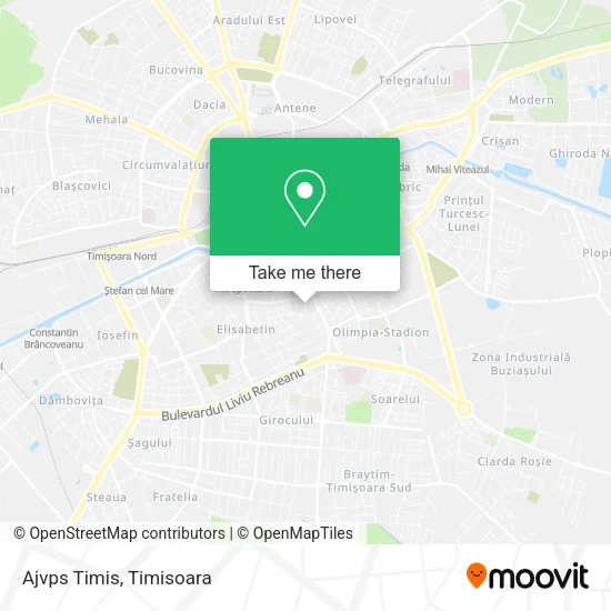 Ajvps Timis map