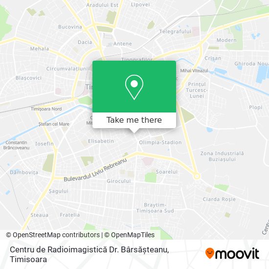 Centru de Radioimagistică Dr. Bârsășteanu map