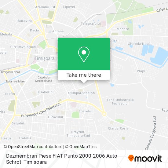 Dezmembrari Piese FIAT Punto 2000-2006 Auto Schrot map