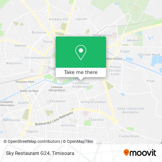 Sky Restaurant G24 map