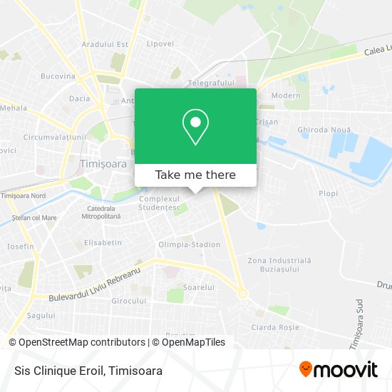 Sis Clinique Eroil map