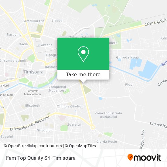 Fam Top Quality Srl map