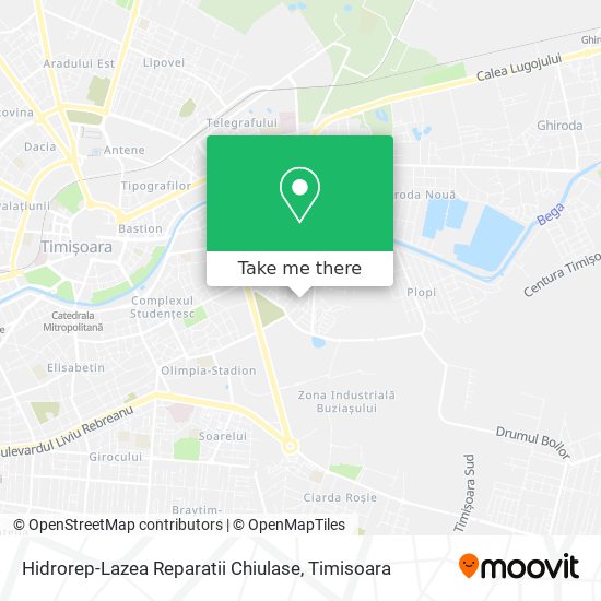 Hidrorep-Lazea Reparatii Chiulase map