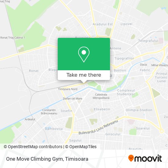 One Move Climbing Gym map