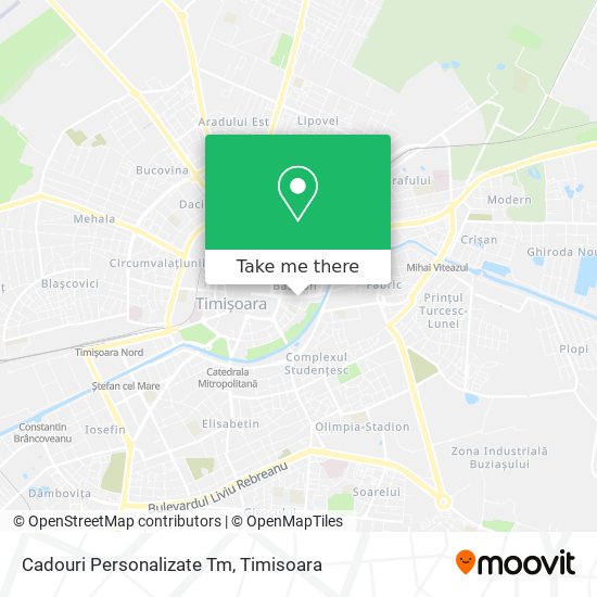 Cadouri Personalizate Tm map