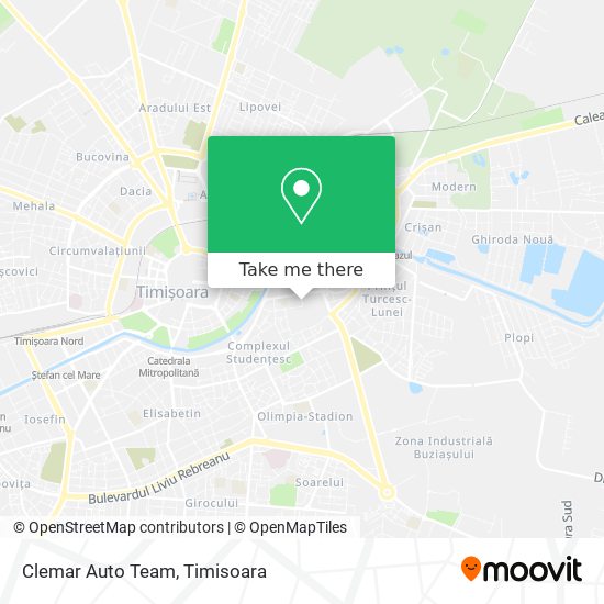 Clemar Auto Team map