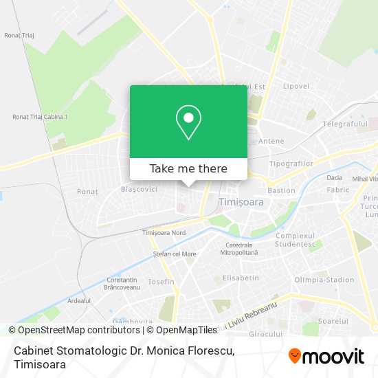 Cabinet Stomatologic Dr. Monica Florescu map