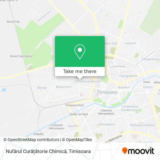 Nufărul Curățătorie Chimică map