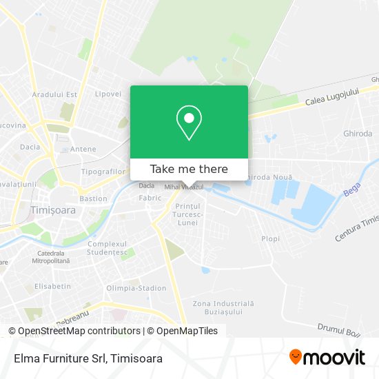 Elma Furniture Srl map