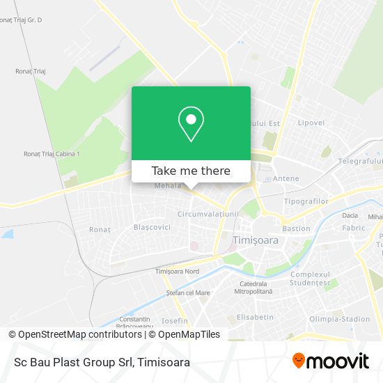 Sc Bau Plast Group Srl map