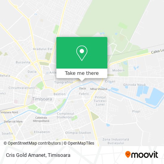 Cris Gold Amanet map