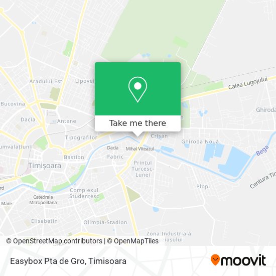Easybox Pta de Gro map